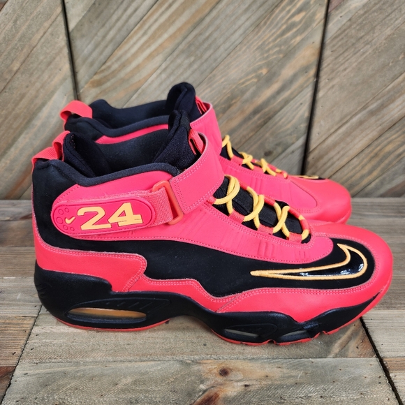 nike air griffey max 1 black laser crimson